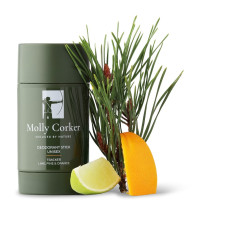 Molly Corker - Natural deodorant stick - lime| fyrrenål | Orange